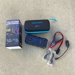 Jump Starter Battery Pack 3000A: 12V Car Battery Booster for 8.0L Gas/Diesel Engines, Force Start Car Battery Jumper with PD65W Fast Charge Powerbank