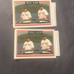 Manny Ramirez And David Ortiz Card Lot