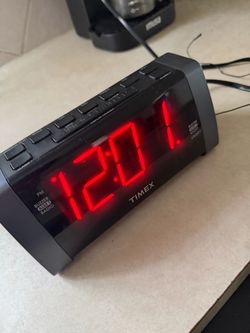 Timex Digital Alarm Clock with AM/FM Radio