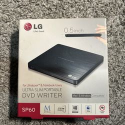 LG Portable DVD Writer (Ultra Slim)