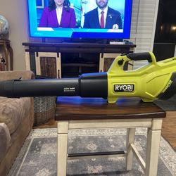  RYOBI 40V HP Brushless Whisper Series  MPH 650 CFM  Leaf Blower (Tool Only)