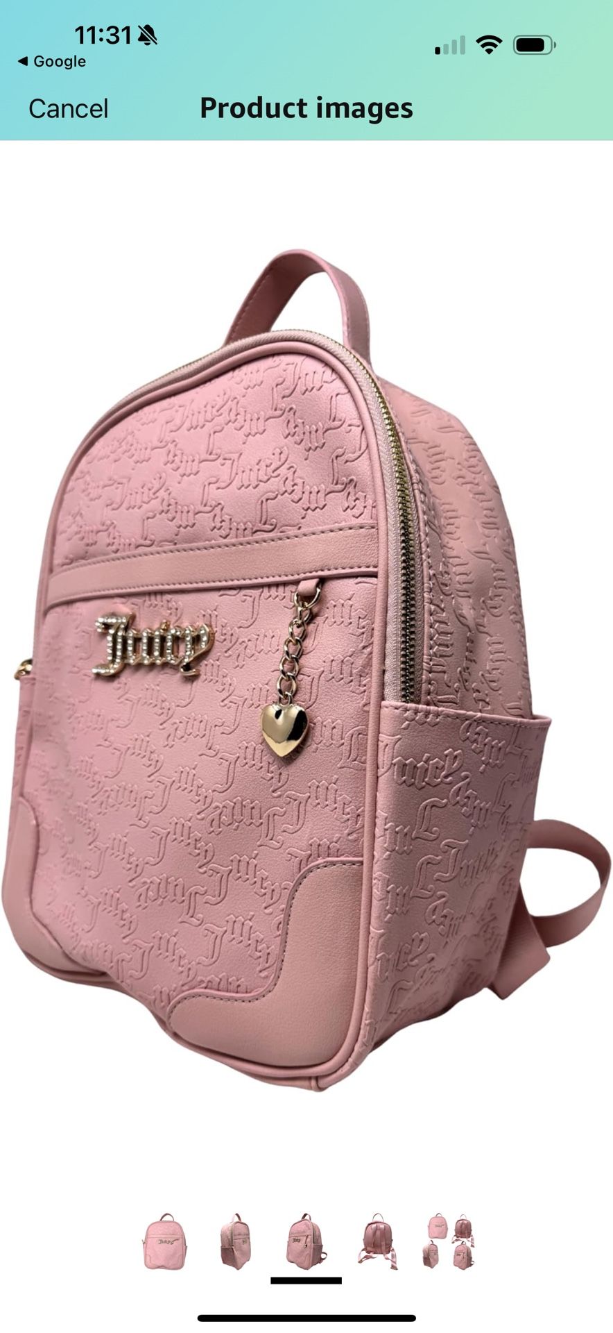 Juicy Couture Backpack Purse