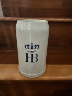 Salt glazed 1 L HB German Stein