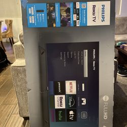 43” Smart TV (NEW OPEN BOX)