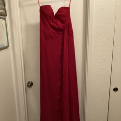 Gorgeous Red Gown! Worn One Time. Size 12. 