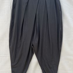 NWT Halara Women's High Waisted Elastic Waistband Casual Joggers Black Size L 