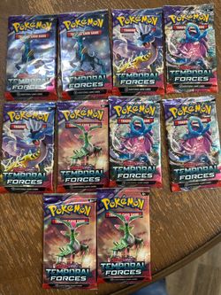 Pokémon Scarlet & Violet Temporal Forces Booster Packs