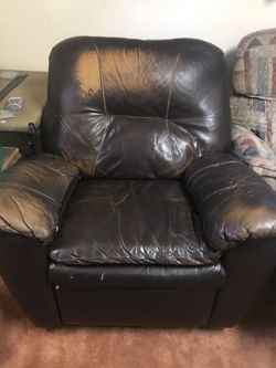 Leather chair