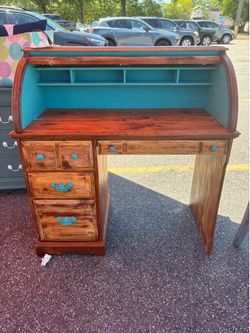 Refurbished vintage desk