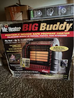 Propane heater still in box
