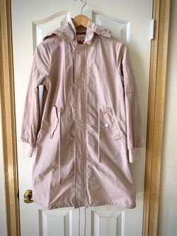 Lightweight pink long jacket/ coat