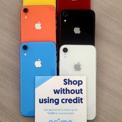 Apple Iphone XR 128gb Unlocked! FREE Smartwach/ Headphones. Pay $1 Today Rest in payments. NO CREDIT NEEDED FINANCING 