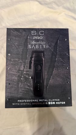 StyleCraft Black Saber Clipper Cordless