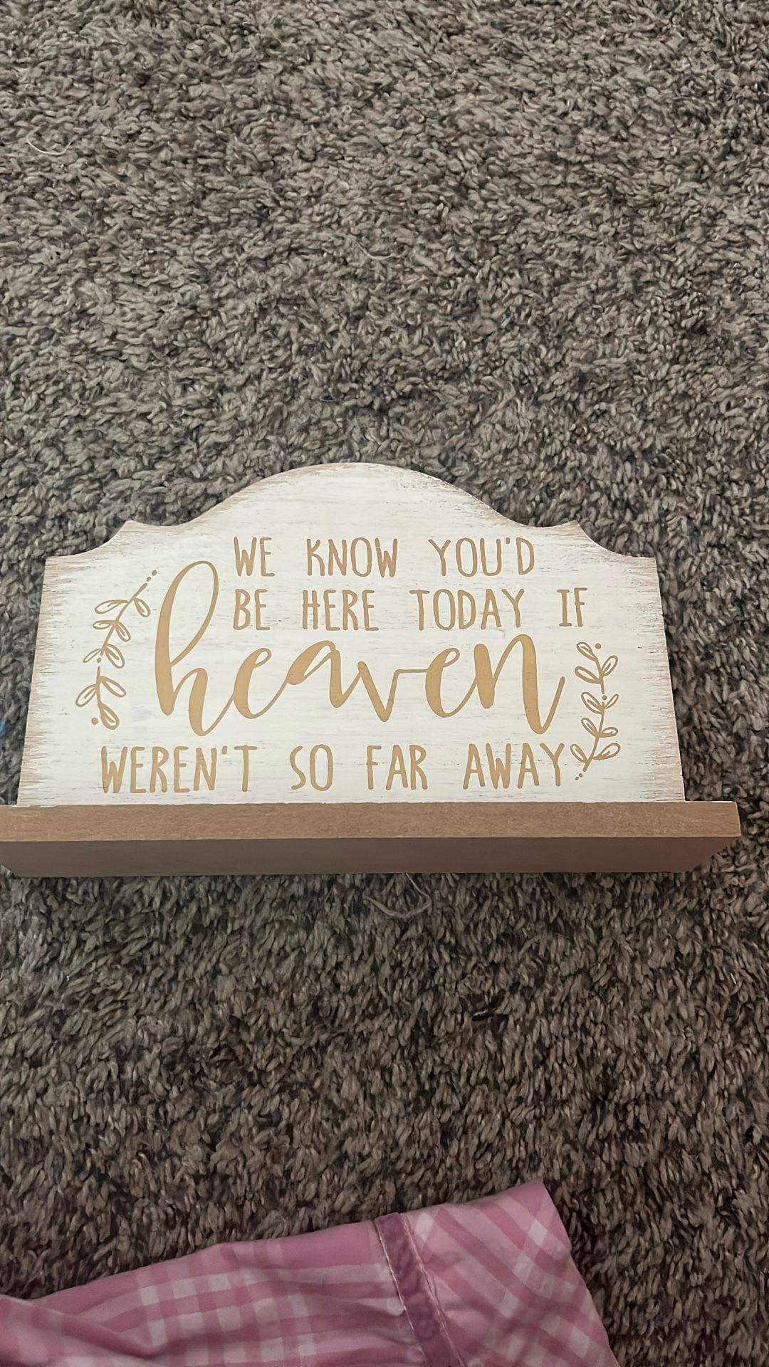 Wooden Sign