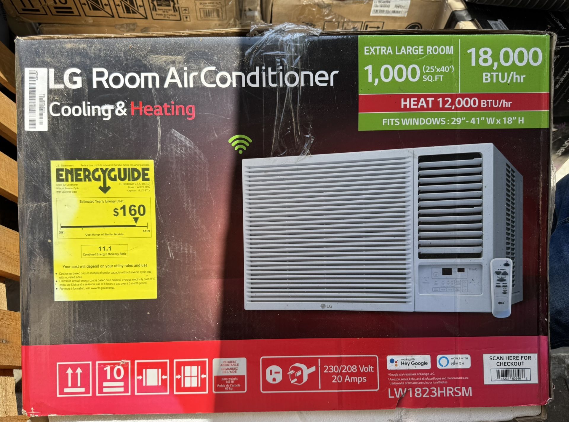 Window Air Conditioner / Aire Acondicionado De Ventana