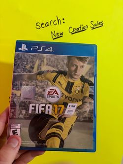 FIFA 17 PS4 PlayStation 4 Game EA Sports Soccer Football Video Game Disc Case Sony PS4 Pro Slim Multiplayer Sports Ultimate Team Tested Game