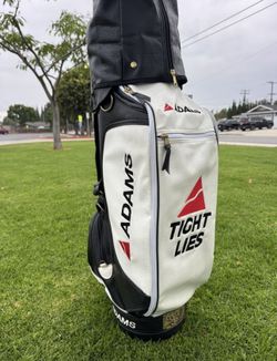 Adams Tight Lies Golf Cart Bag w/ Rain Hood - Great Condition