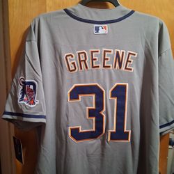 Brand New W Tags Stitched Detroit Tigers #31 Riley Greene Gray Jersey Size 2XL! SHOOT ME AN OFFER!