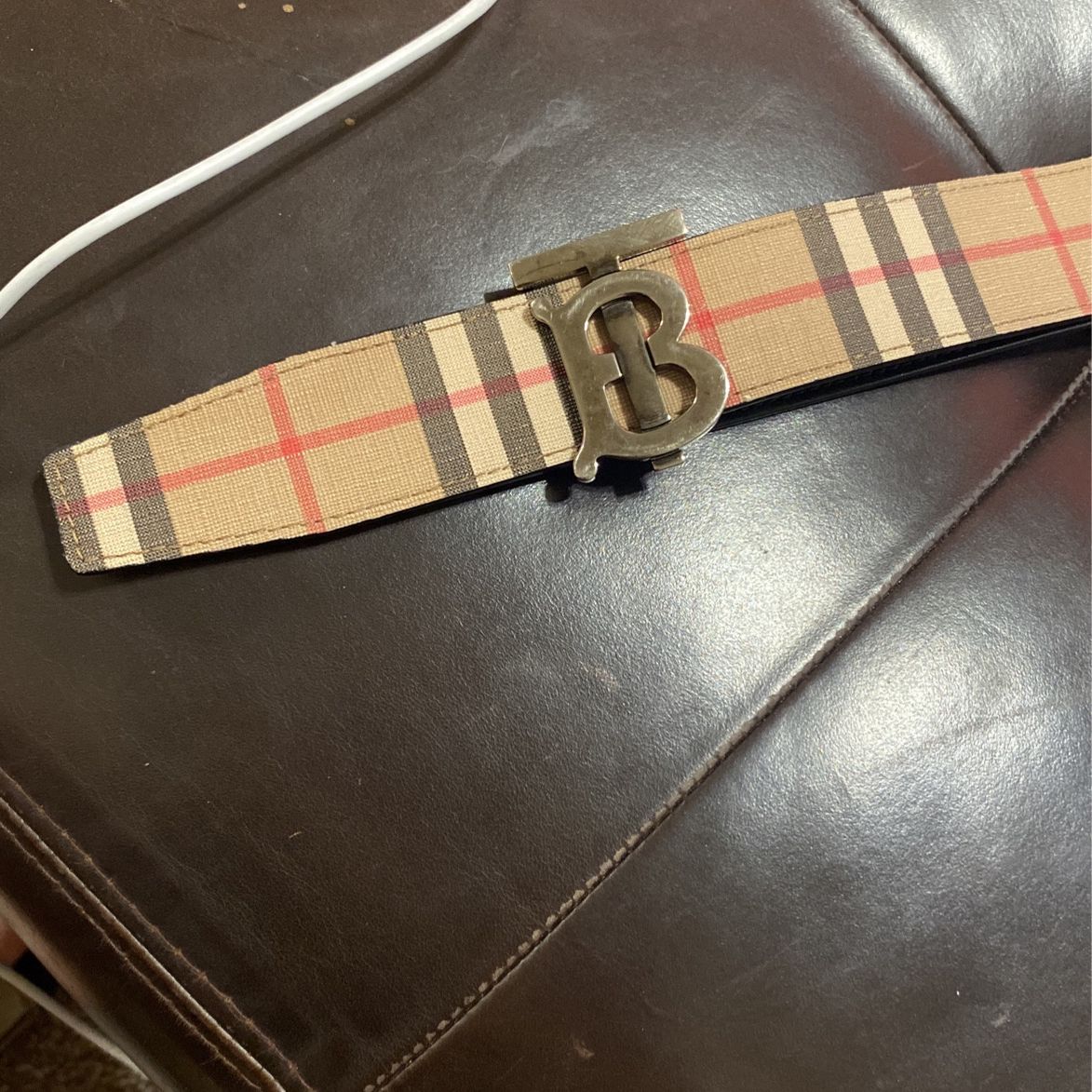 Mens Burberry Belt for Sale in Wlks Barr Township, PA - OfferUp