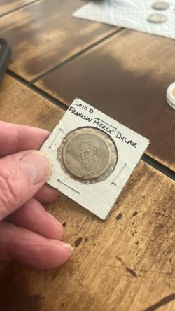 2010 D Franklin Pierce Dollar With Strike Error