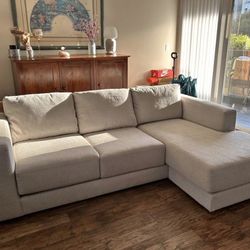 Crate & Barrel Sectional Couch