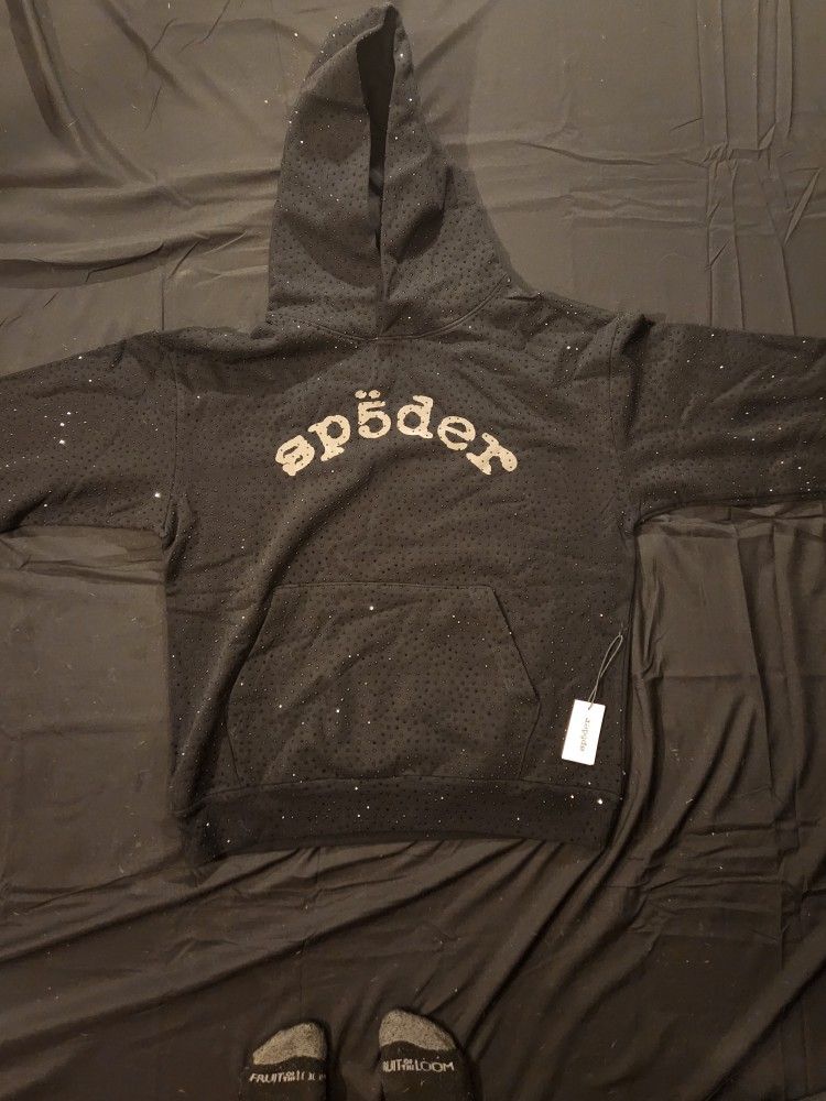 Spider VVS Black Hoodie