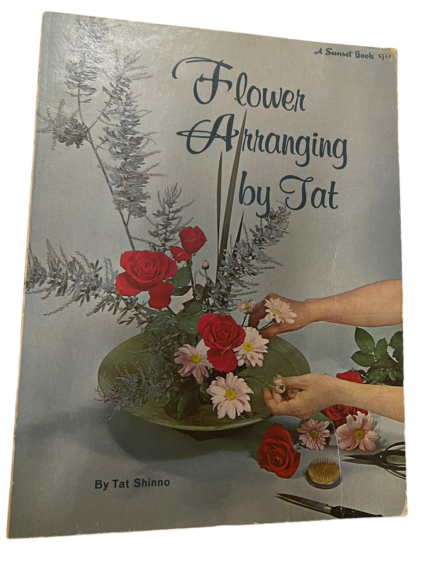 Flower Arranging Adult Floral Picture Sunset Book Paperback By Tat Shinno  This stunning paperback book by Tat Shinno is the perfect addition to any f
