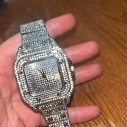 Iced Out Watch (Working Time)