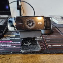 Logitech C922x HD Pro PC Webcam, Full HD 1080p/30fps or 720p/60fps Video