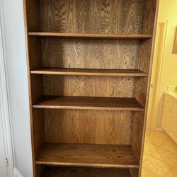 Wood Bookshelf 
