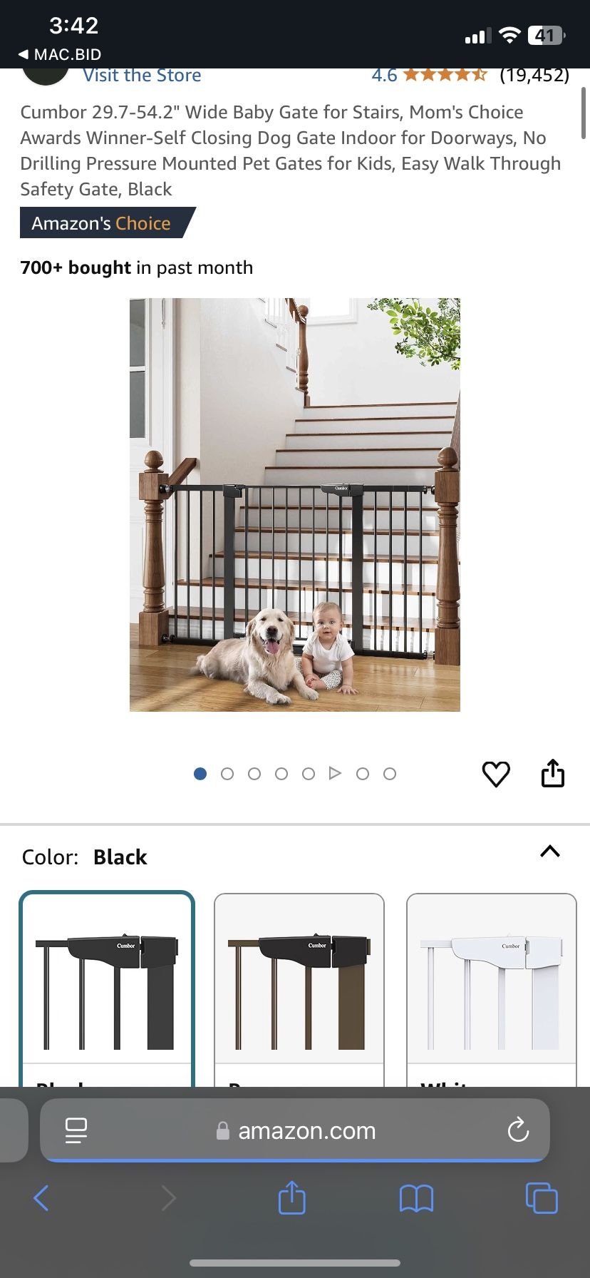 Cumbor Baby Gate