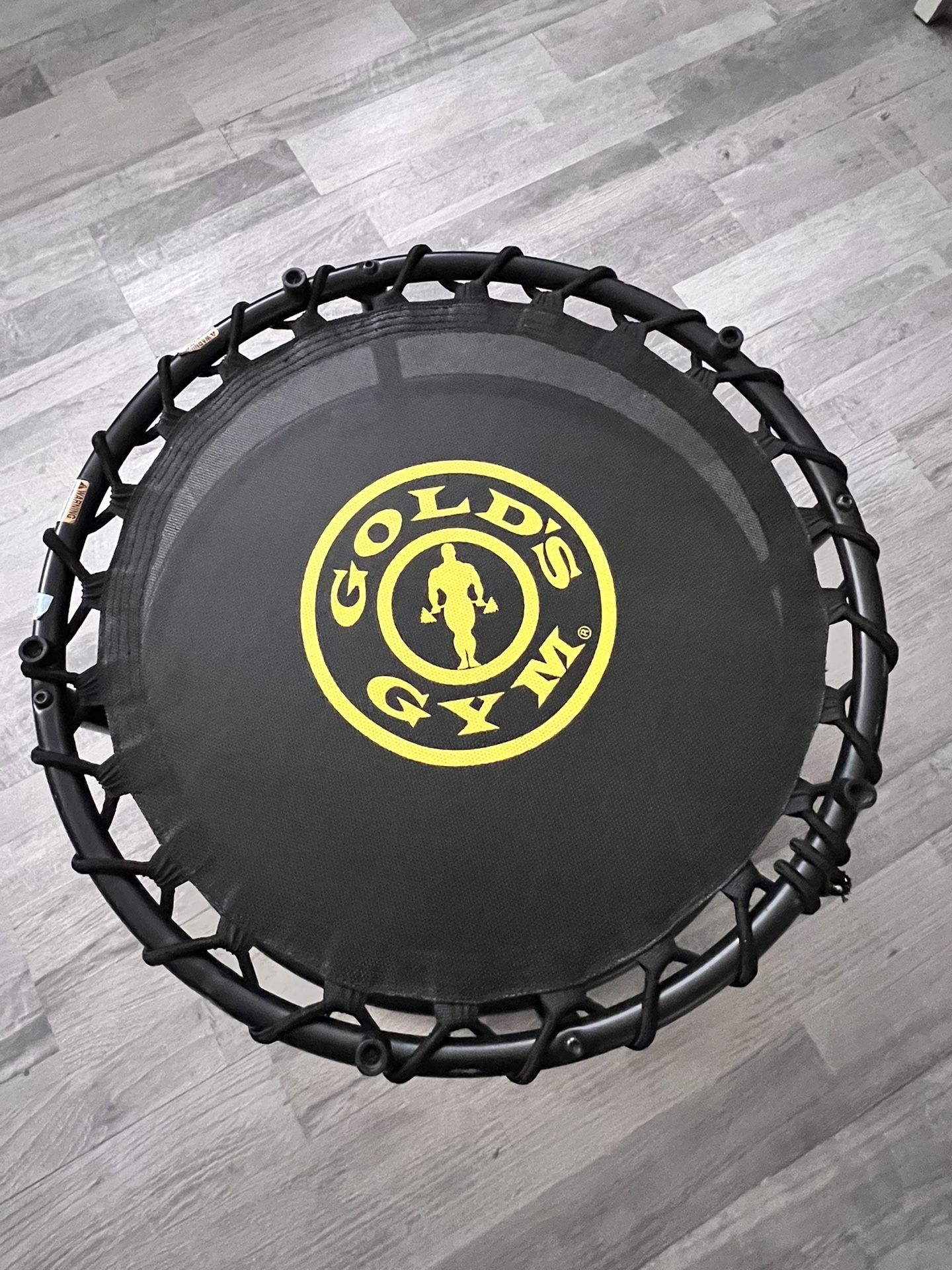 Gold's Gym JumpDeck 24-Inch Mini Trampoline and Step Deck