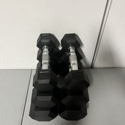 Pairs Of 5,10,15 Dumbbells Brand New 