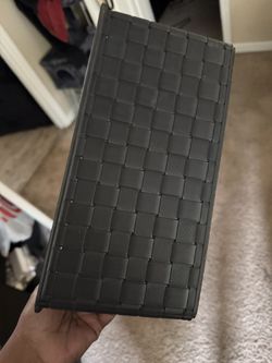 Plastic basket – black, good condition.