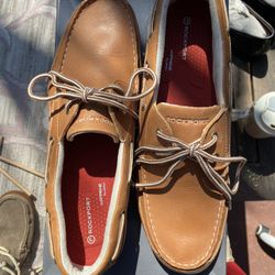 Rockport Boat Shoe W/ Adiprene Insoles~ New ~ Size US 11M