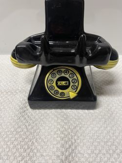 Vintage 80’s Telephone Card, Notepad, Pen Holder
