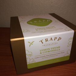 Brand NEW!!! 🕯️    TRAPP Fragrances 3 Wick Candle-Lemon Thyme & Citronella - Indoor & Outdoor Use(((PENDING PICK UP TODAY 5-6:30pm)))
