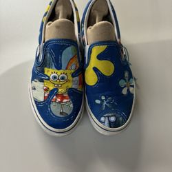 Spongebob Vans Size 4.5