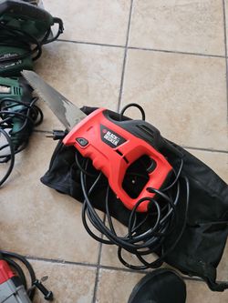 Black and decker electric saw