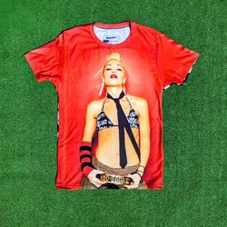 No Doubt Gwen Stefani Rock Steady Retro 1990s Band Small S/S All-Over Shirt NWT