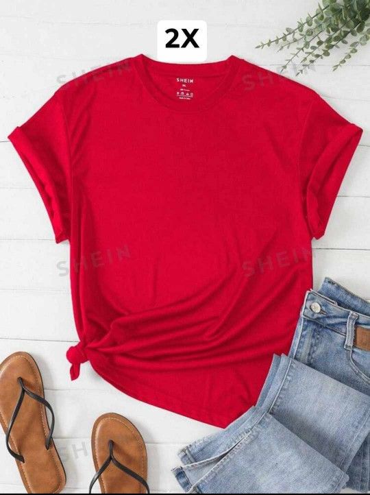 New Women's T-shirts Size 2X 