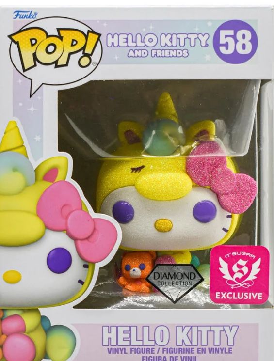 IT’SUGAR Exclusive Hello Kitty Diamond Glitter Funko POP!