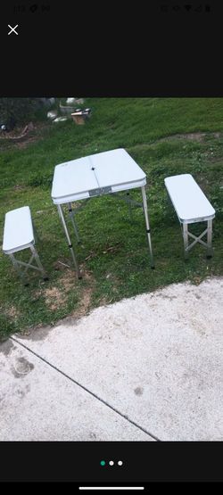 Portable Table and Benches