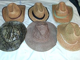 6 hats