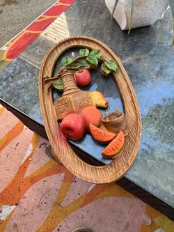 Antique kitchen wall art