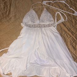 White summer dress