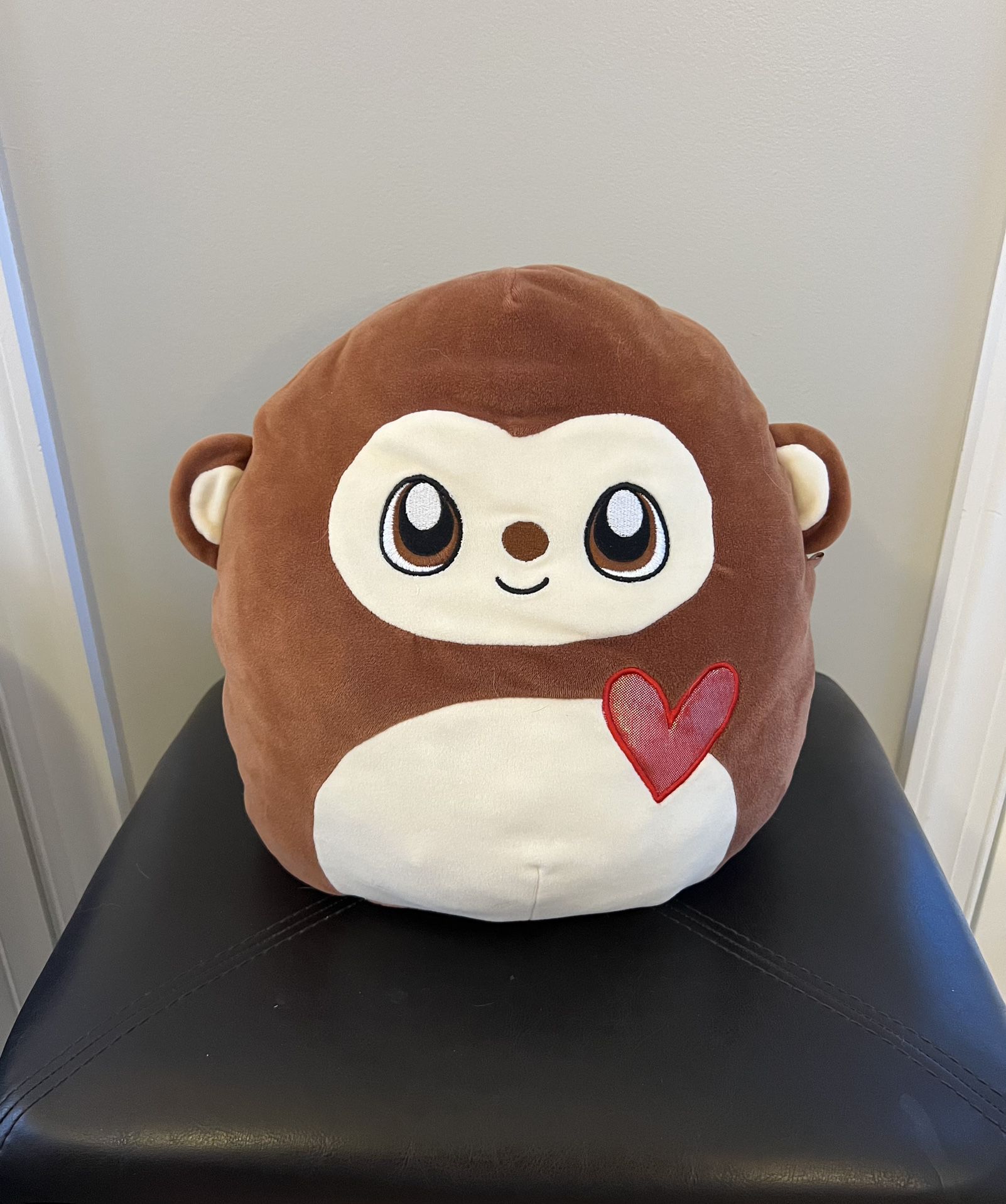 Monkey Valentine’s day Squishmallow 12”!