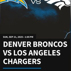 Broncos Vs Chargers