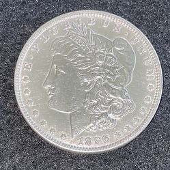 1896 Morgan Silver Dollar 
