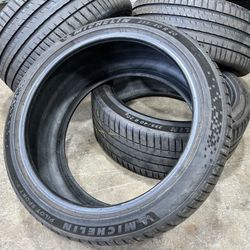  4x Almost New Michelin Pilot Sport EV 255/40r20 97% Tread Fits Tesla Model Y Induction